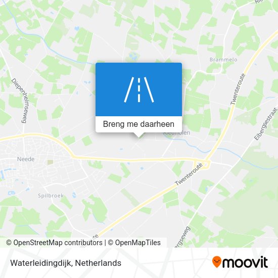 Waterleidingdijk kaart