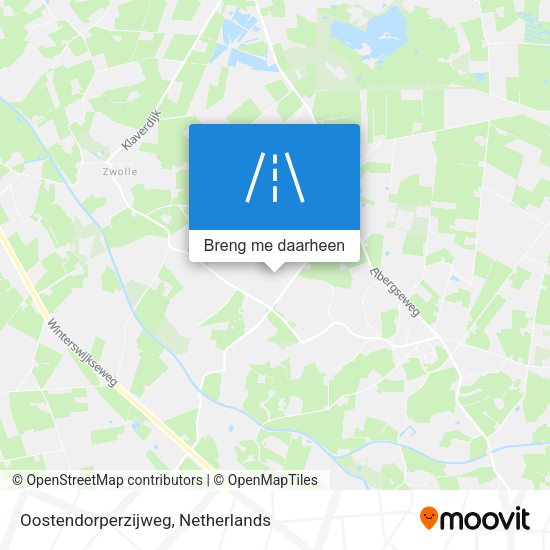 Oostendorperzijweg kaart