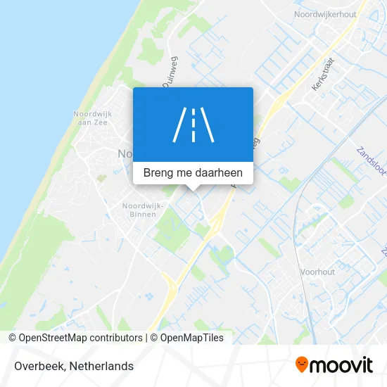 Overbeek kaart