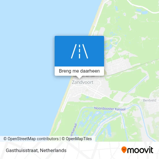 Gasthuisstraat kaart