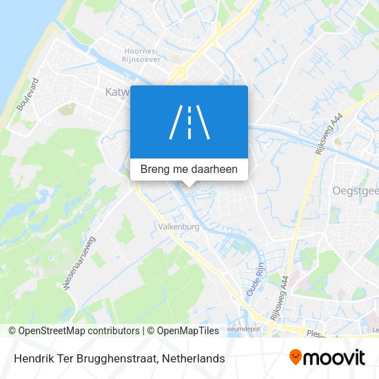 Hendrik Ter Brugghenstraat kaart