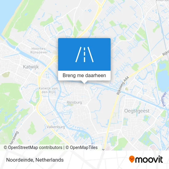 Noordeinde kaart