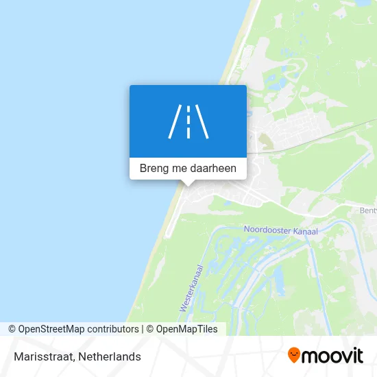 Marisstraat kaart