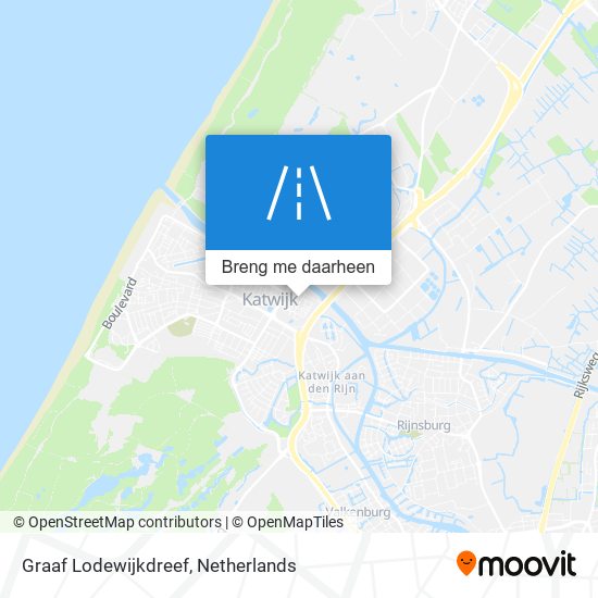 Graaf Lodewijkdreef kaart