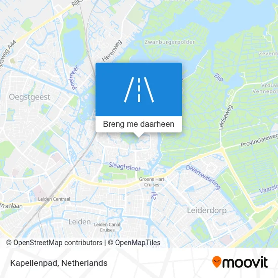 Kapellenpad kaart