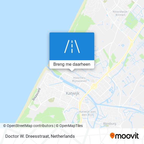 Doctor W. Dreesstraat kaart