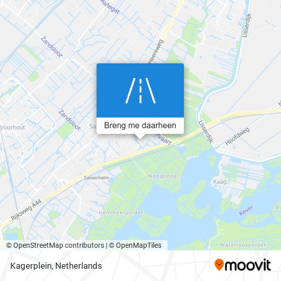 Kagerplein kaart