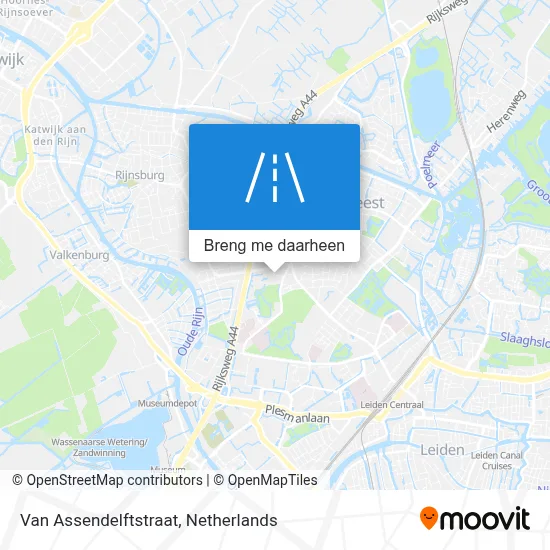 Van Assendelftstraat kaart