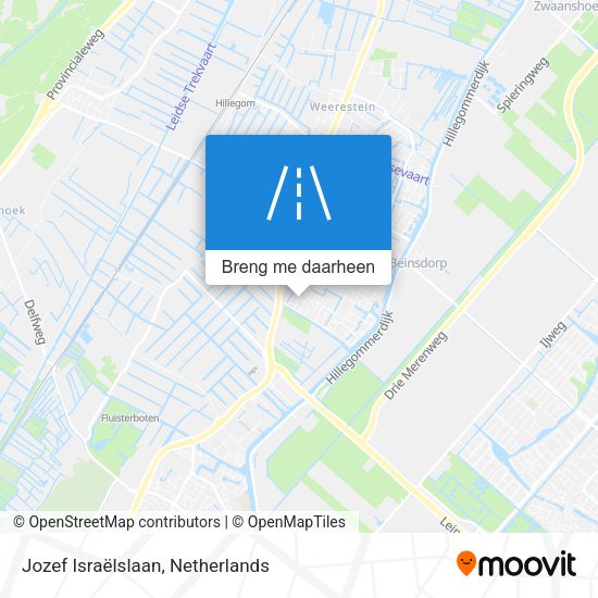Jozef Israëlslaan kaart