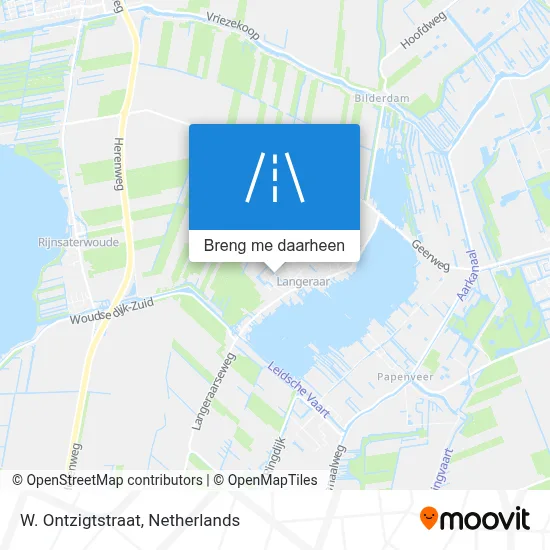 W. Ontzigtstraat kaart