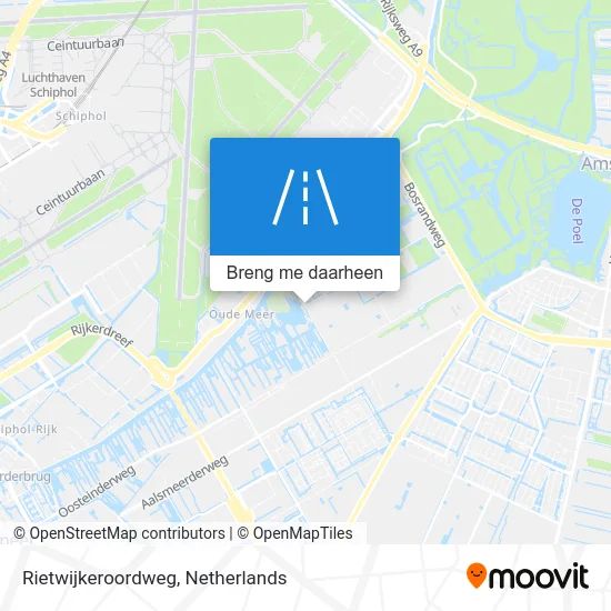 Rietwijkeroordweg kaart