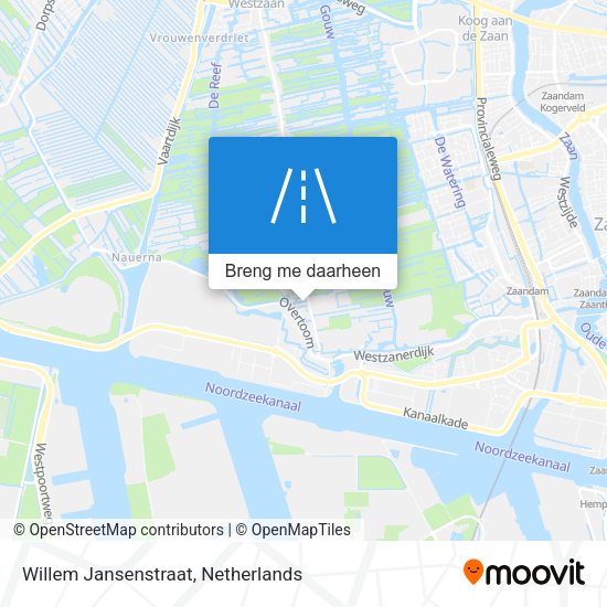 Willem Jansenstraat kaart
