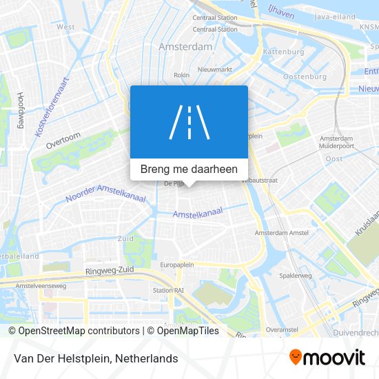 Van Der Helstplein kaart