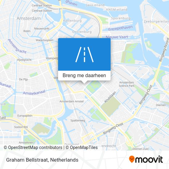 Graham Bellstraat kaart