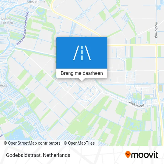 Godebaldstraat kaart