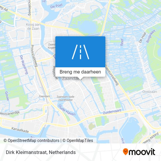Dirk Kleimanstraat kaart
