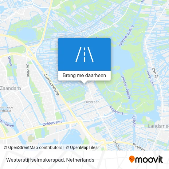 Westerstijfselmakerspad kaart