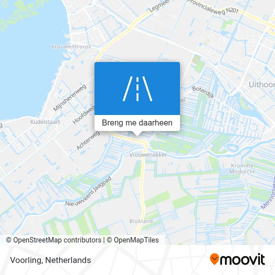 Voorling kaart