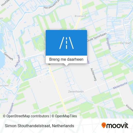 Simon Stouthandelstraat kaart