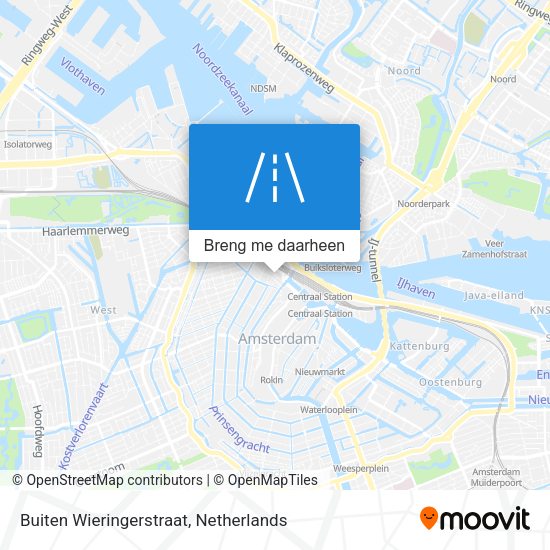 Buiten Wieringerstraat kaart