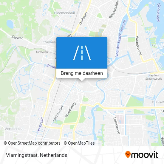 Vlamingstraat kaart