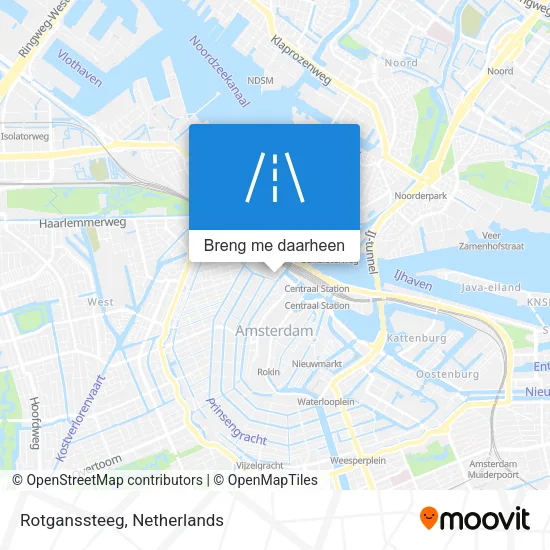 Rotganssteeg kaart