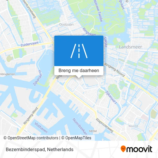 Bezembinderspad kaart
