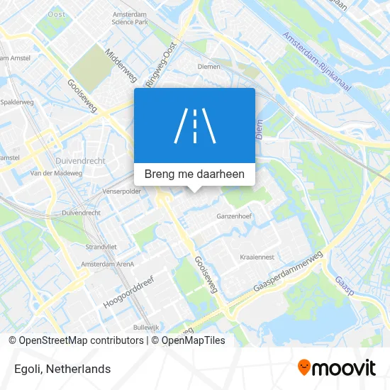 Egoli kaart