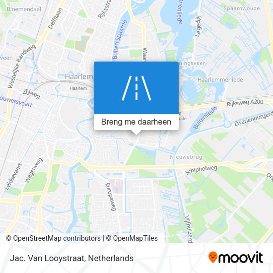 Jac. Van Looystraat kaart
