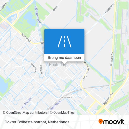 Dokter Bolkesteinstraat kaart