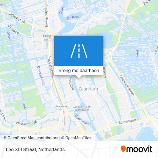 Leo XIII Straat kaart