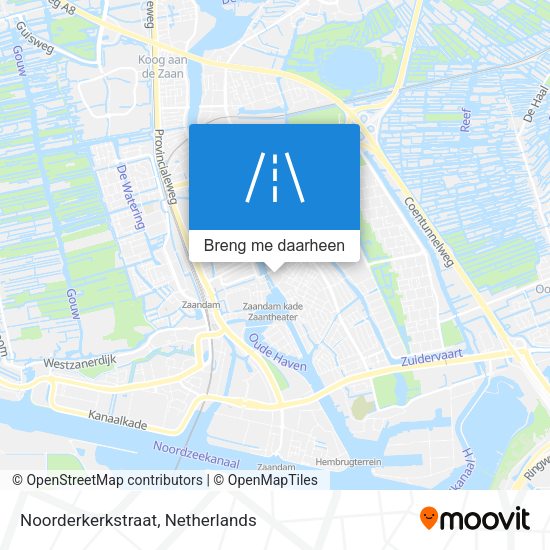 Noorderkerkstraat kaart