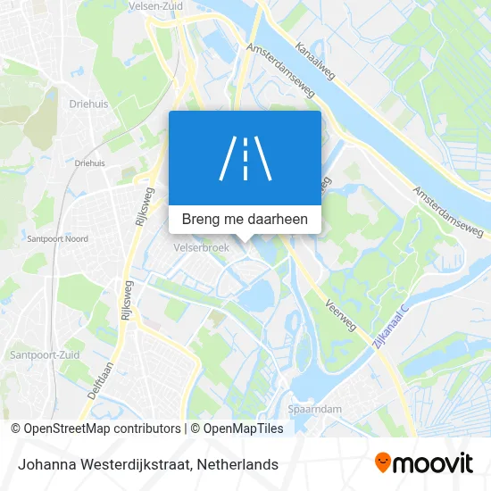 Johanna Westerdijkstraat kaart