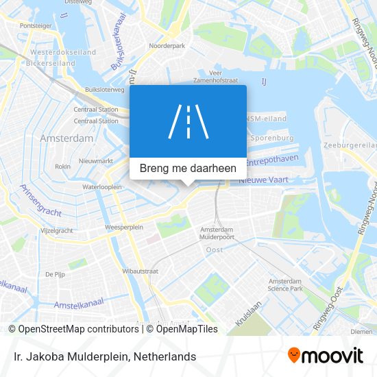 Ir. Jakoba Mulderplein kaart