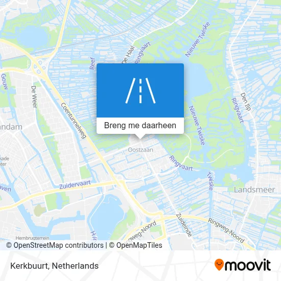 Kerkbuurt kaart