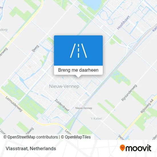Vlasstraat kaart