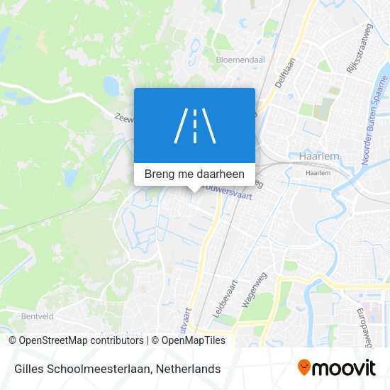 Gilles Schoolmeesterlaan kaart