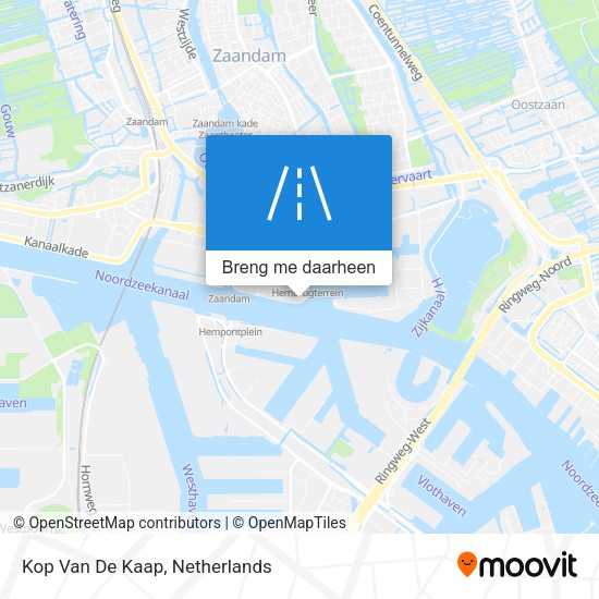 Kop Van De Kaap kaart