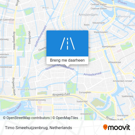 Timo Smeehuijzenbrug kaart