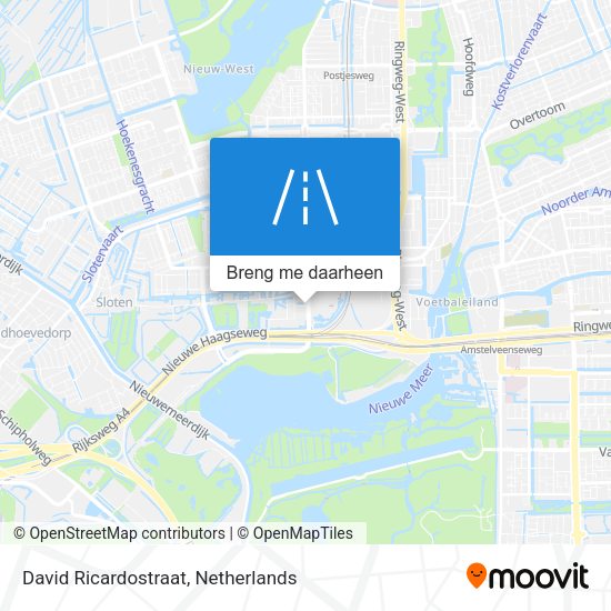 David Ricardostraat kaart