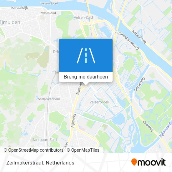 Zeilmakerstraat kaart