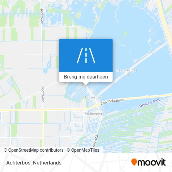 Achterbos kaart