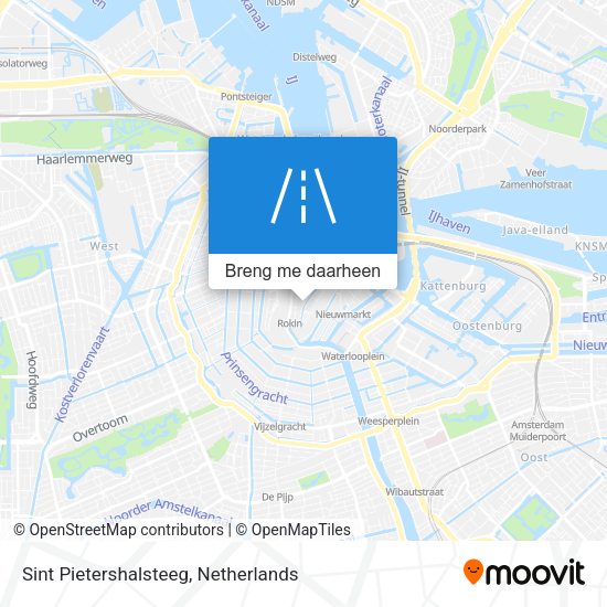 Sint Pietershalsteeg kaart