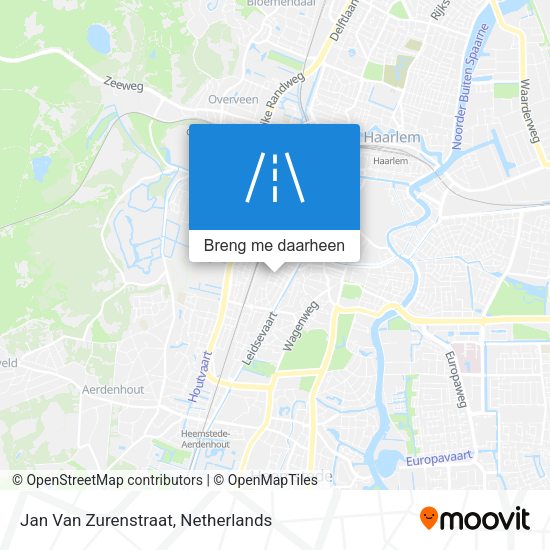 Jan Van Zurenstraat kaart