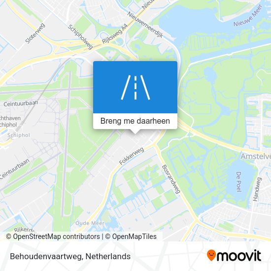 Behoudenvaartweg kaart