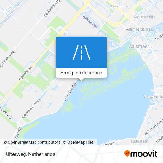 Uiterweg kaart