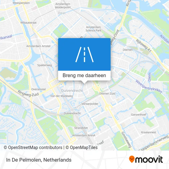 In De Pelmolen kaart