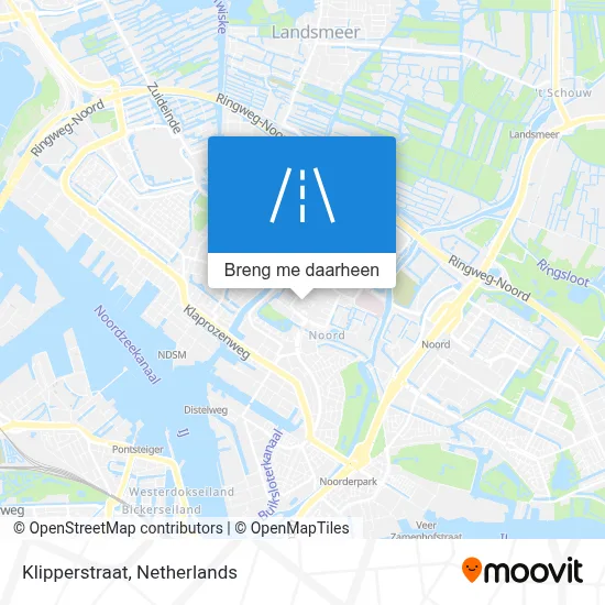 Klipperstraat kaart