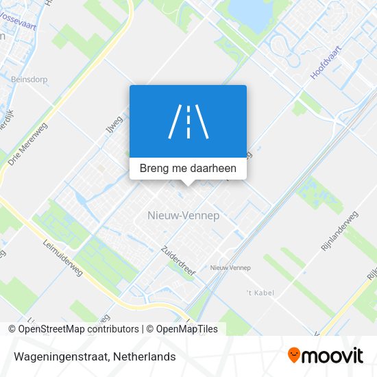 Wageningenstraat kaart