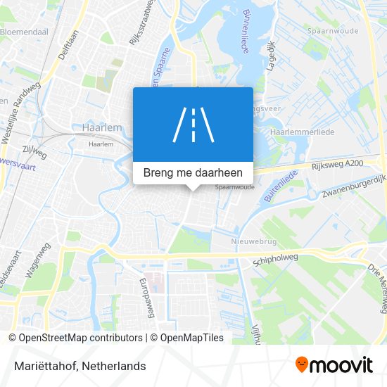 Mariëttahof kaart